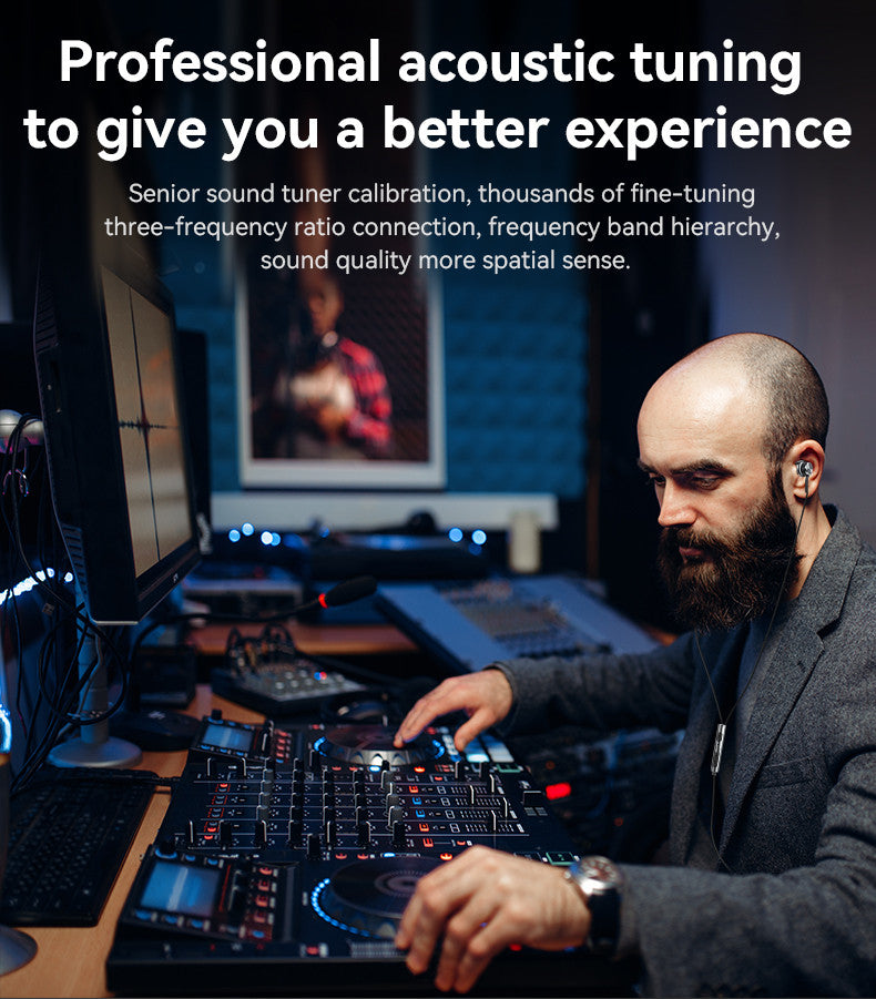 YESIDO YH41 Type-C Aluminum Alloy In-ear Wired Earphone