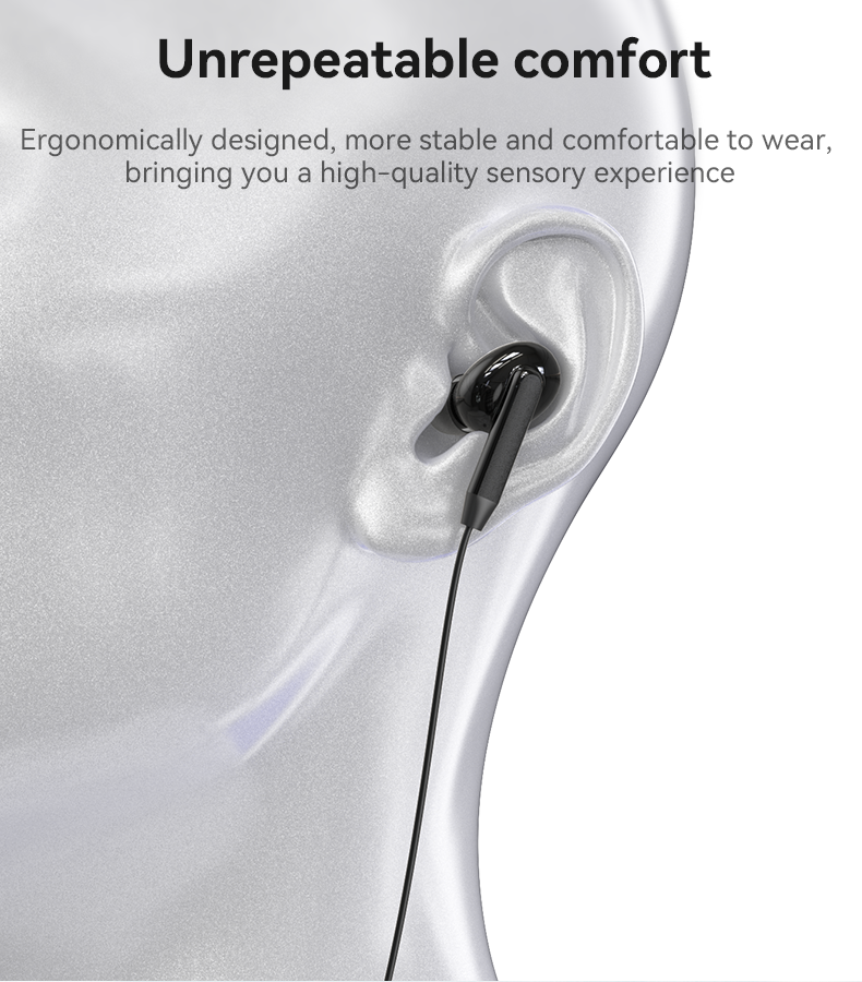 YESIDO YH44 Type-C Aluminum Alloy In-ear Wired Earphone