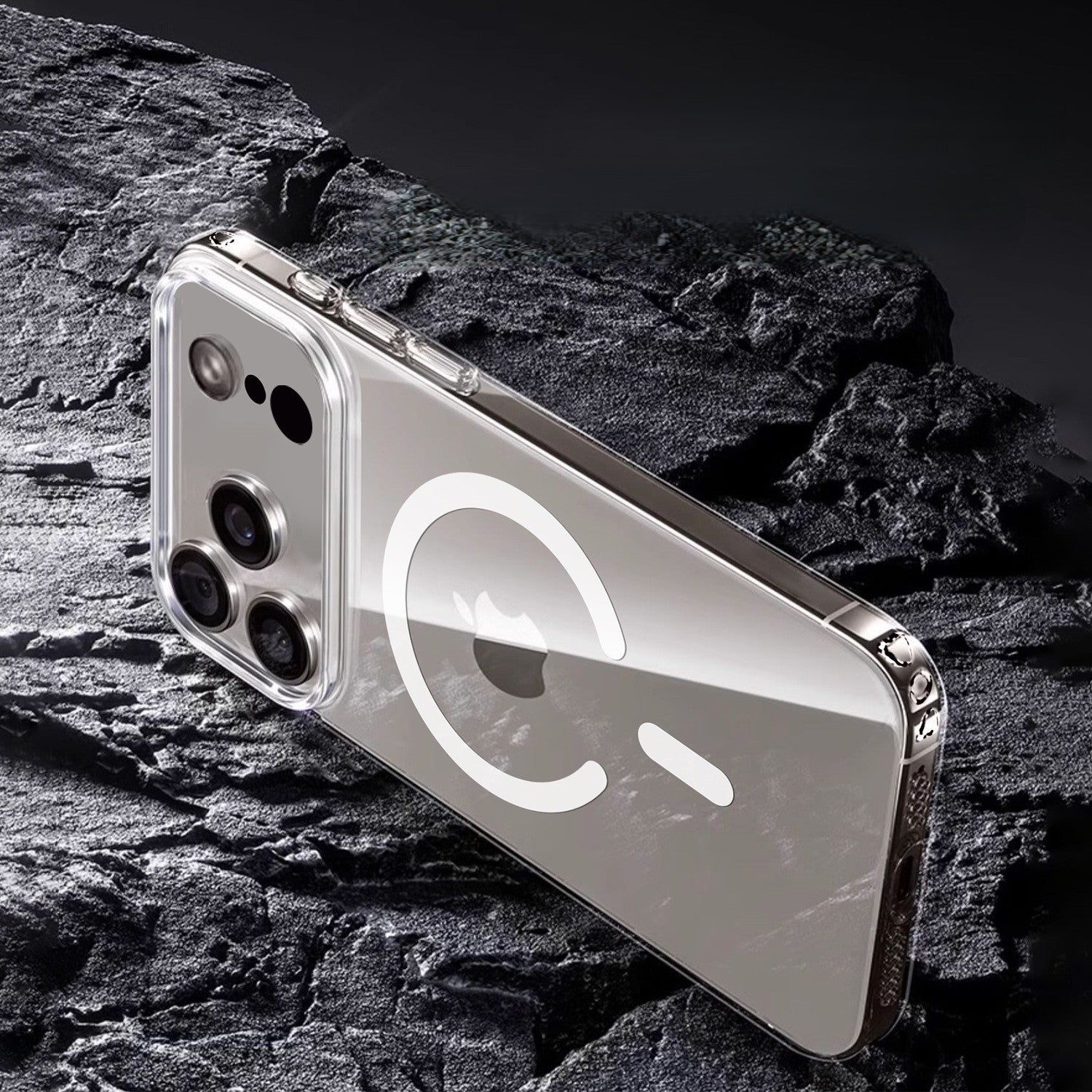 iPhone 17ProMax/18ProMax Transparent Clear Magsafe Case