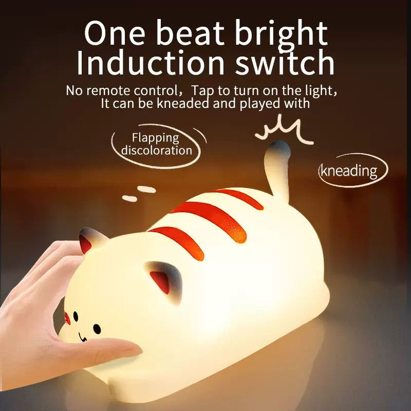 LED TOUCHLIGHT SOFT SILICONE LAMP-CAT
