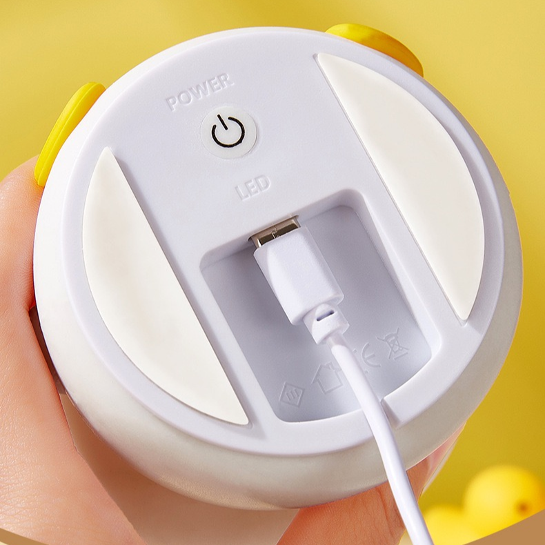 LED TOUCHLIGHT SOFT SILICONE LAMP-DUCK