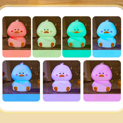 LED TOUCHLIGHT SOFT SILICONE LAMP-DUCK