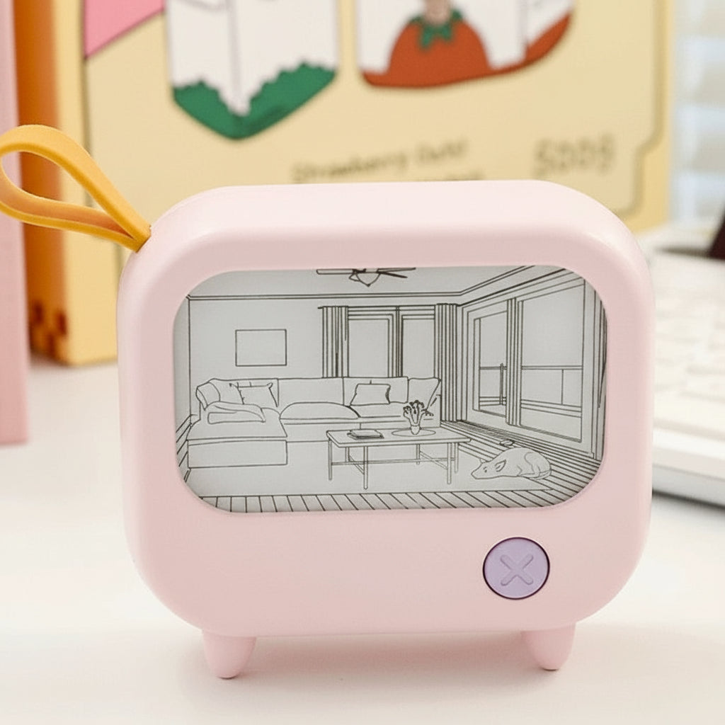 LED TOUCHLIGHT SOFT SILICONE LAMP-PINK