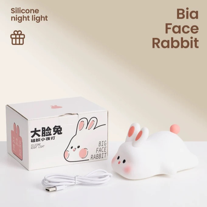 LED TOUCHLIGHT SOFT SILICONE LAMP-RABBIT