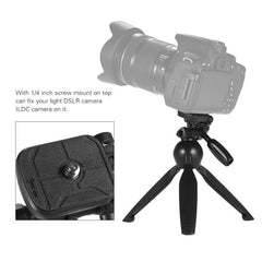 YUNTENG Selfie Stick Camera Tripod with Microphone Clamp and Phone Holder VCT-2280