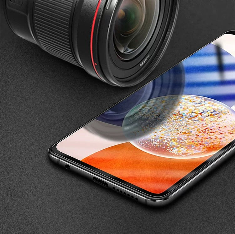 Samsung A series Full Screen HD Super Clear Tempered Glass Set Screen Protector