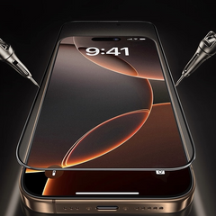 iPhone 17/17 AIR/17 Pro/17 Pro Max Full Screen HD Super Matte Tempered Glass Set Screen Protector