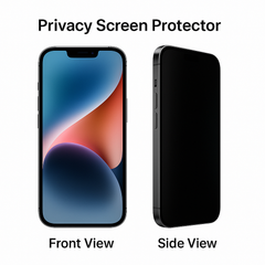 iPhone 14/14 Plus/14 Pro/14 Pro Max Full Screen HD Super Privacy Tempered Glass Set Screen Protector