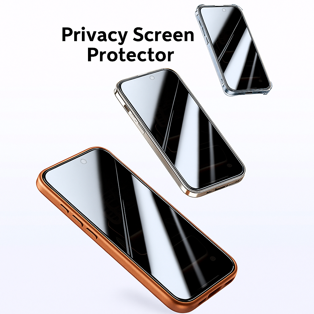 iPhone 14/14 Plus/14 Pro/14 Pro Max Full Screen HD Super Privacy Tempered Glass Set Screen Protector