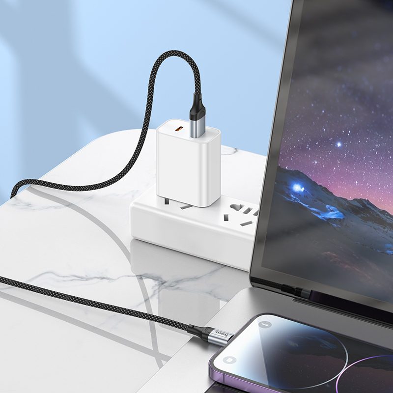 HOCO X102 USB TO LIGHTNING CABLE 1M