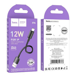 Hoco X96 USB-A to Lightning 25cm Cable