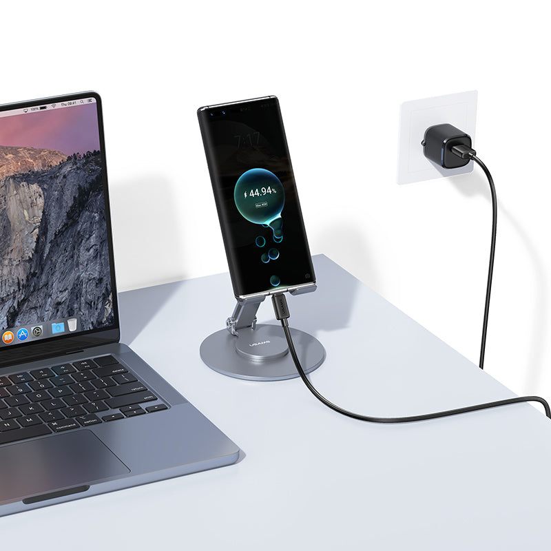 USAMS-SJ693 Type-C 3A Striped Data Cable 2m