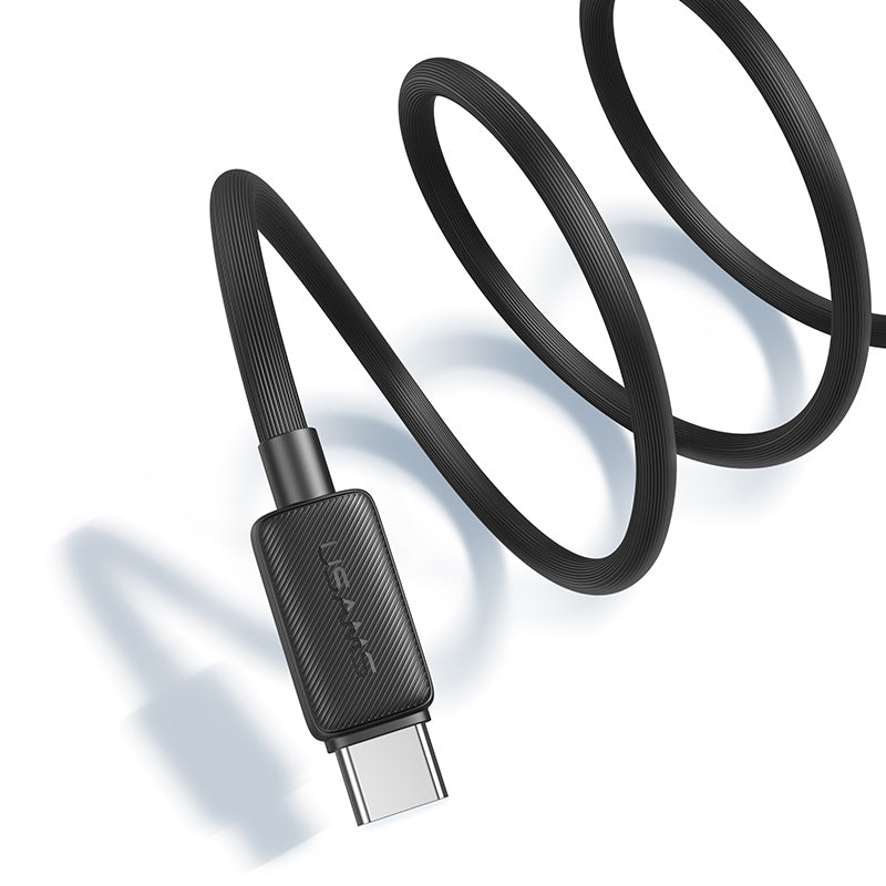 USAMS-SJ693 Type-C 3A Striped Data Cable 2m