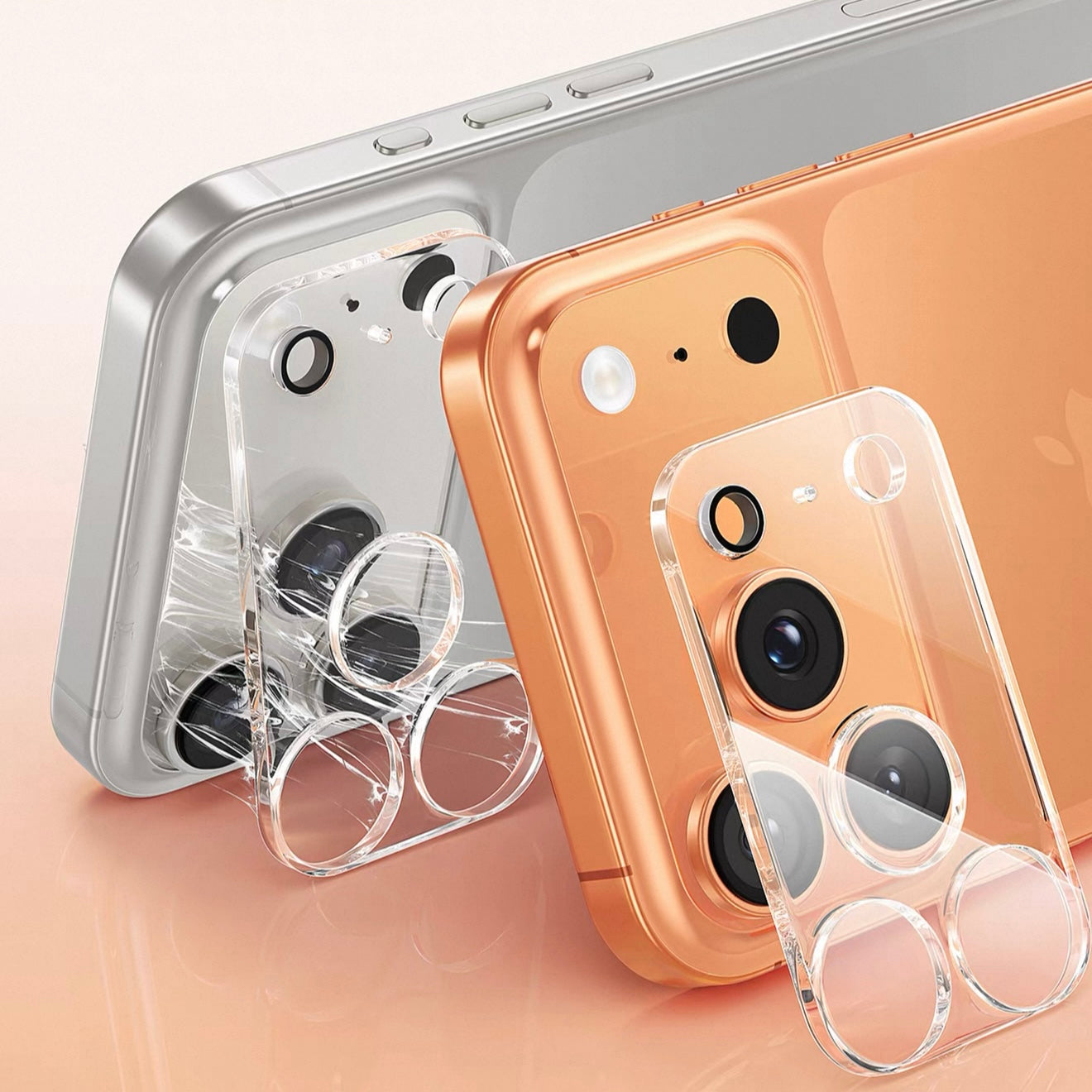 iPhone 17 Series Camera Lens Protector Tempered Glass Full Cover
