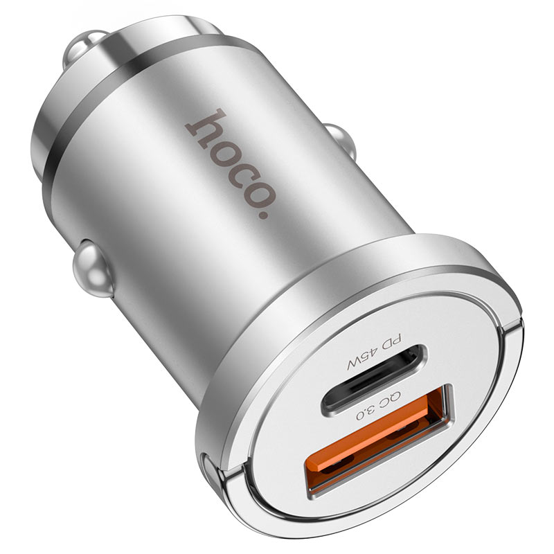 HOCO NZ10 PD45W+QC3.0 FAST CAR CHARGER