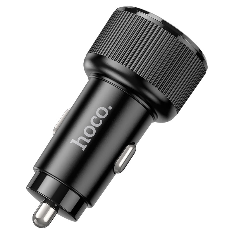 Hoco NZ14B Dual USB-C PD 50w Car Charger