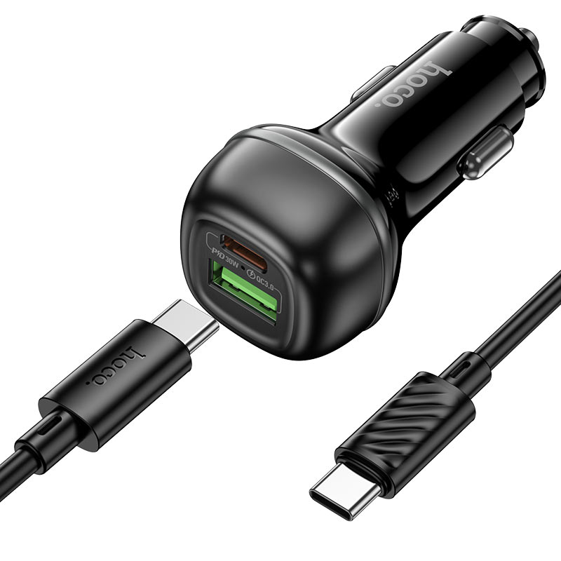 Hoco Z58A A+C PD 48w Car Charger