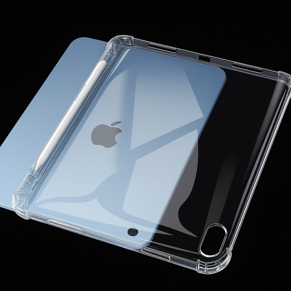 Ipad Rear Case IPAD AIR6(2024/2025) 13 inch CLEAR BACK CASE with pen holder – Suntify