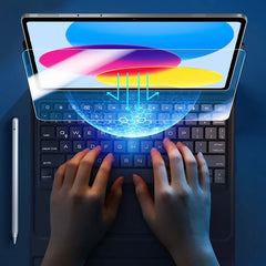 iPad Full Screen HD Super Clear Tempered Glass Set Screen Protector