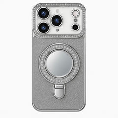 Rhinestone Glitter Mirror MagSafe Case with Ring Stand iPhone Air
