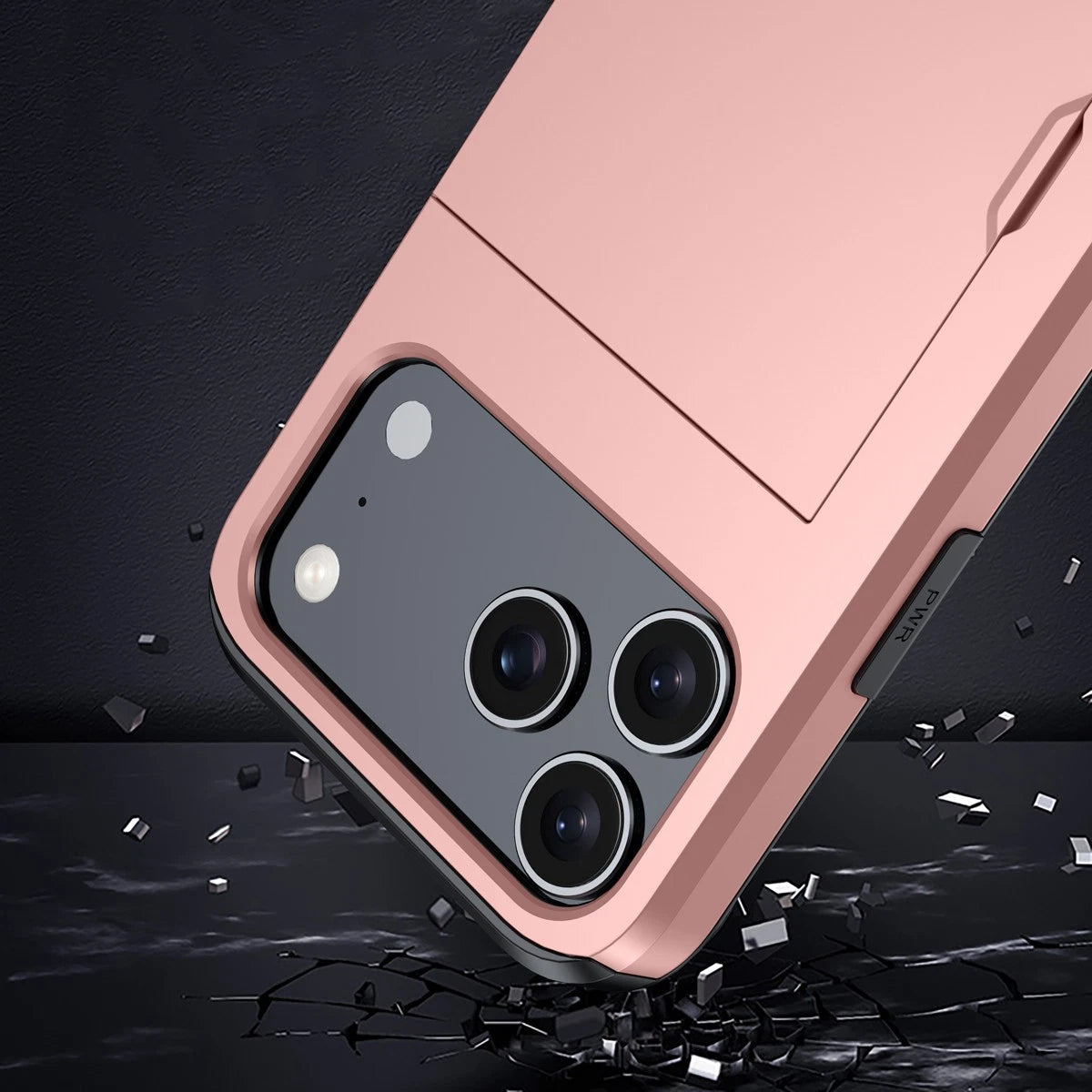 iPhone 17 Pro Max Slide Card Phone Case