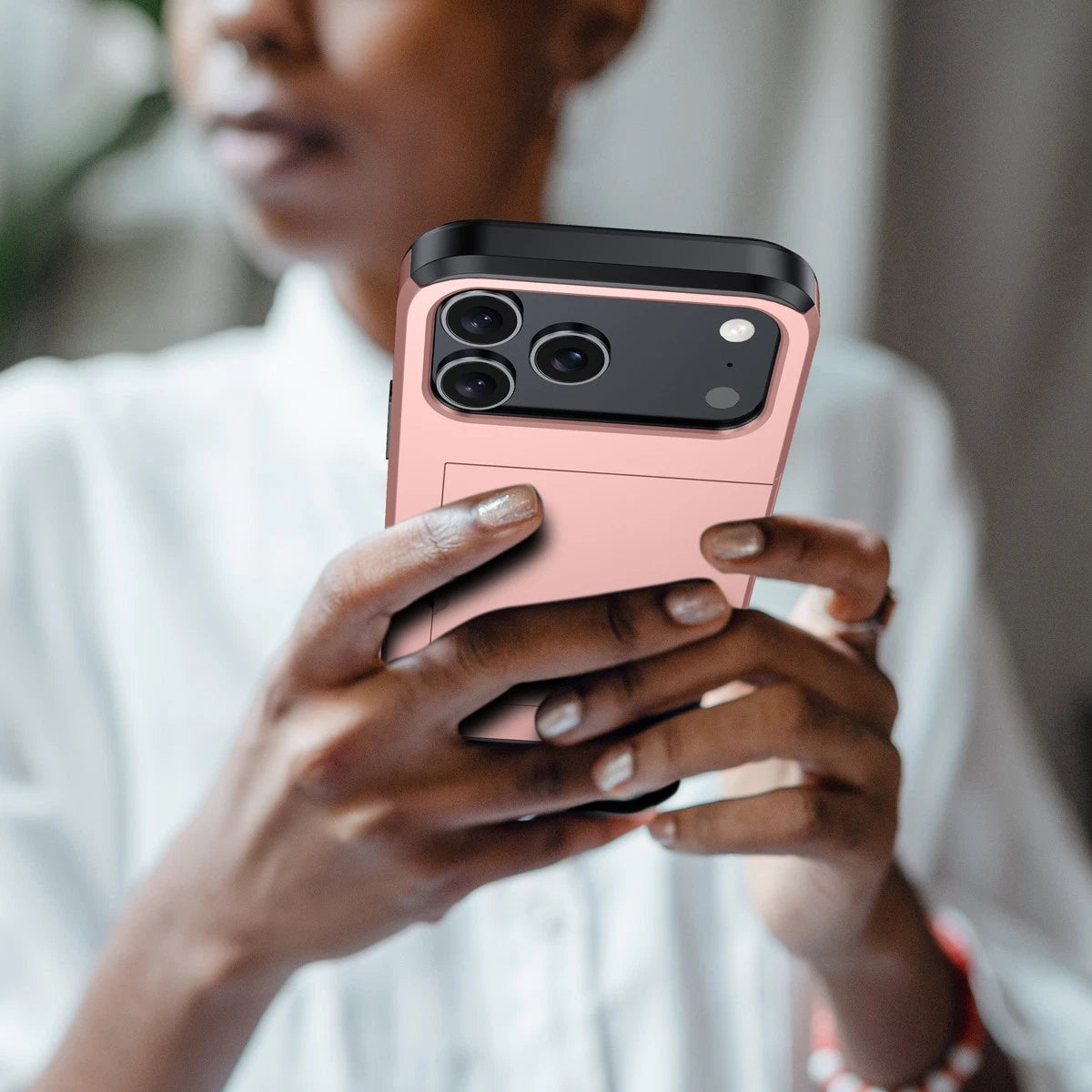 iPhone 17 Pro Max Slide Card Phone Case