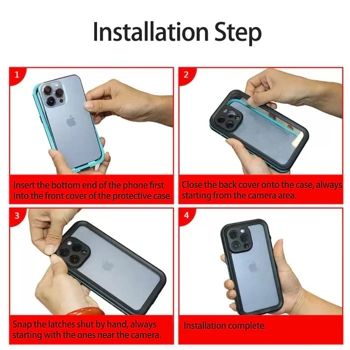 iPhone 15 Redpepper Waterproof Case magsafe