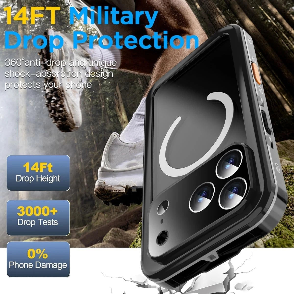 iPhone 17 Redpepper Waterproof Case magsafe