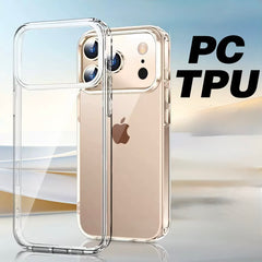 2.0mm High-Transparency Anti-Yellowing  Shockproof Soft TPU Case iPhone 17