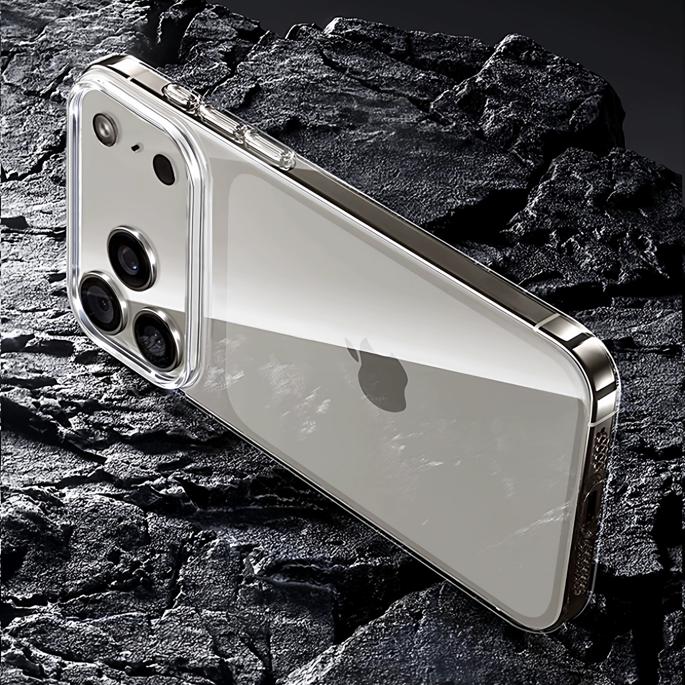 2.0mm High-Transparency Anti-Yellowing  Shockproof Soft TPU Case iPhone Air