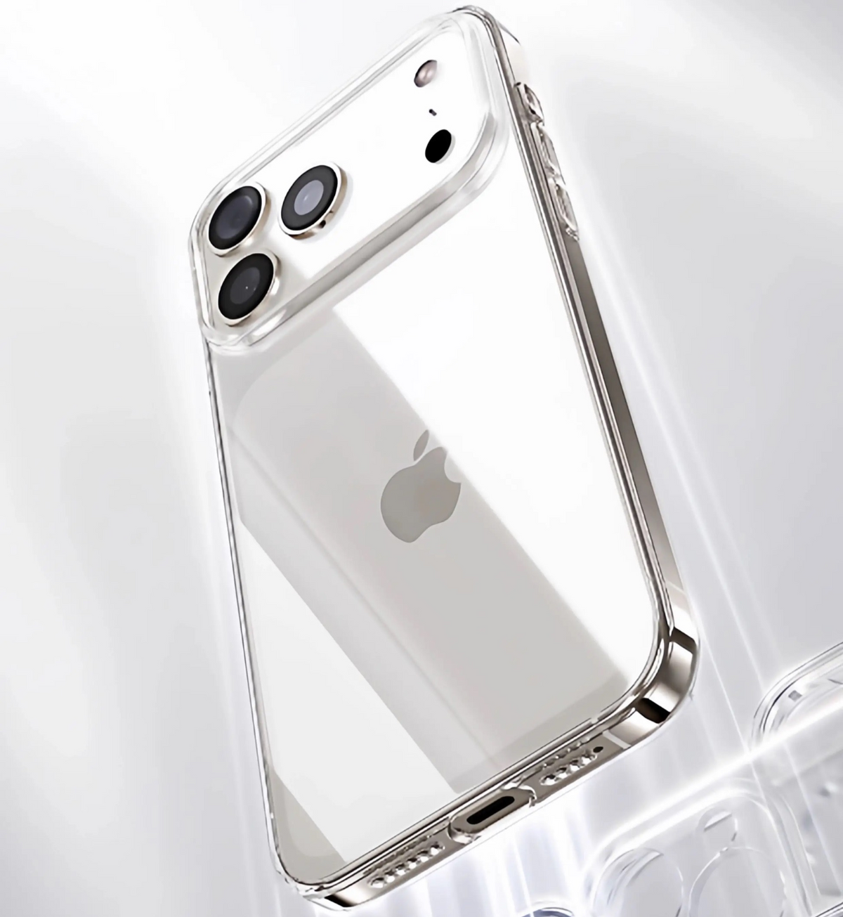 2.0mm High-Transparency Anti-Yellowing  Shockproof Soft TPU Case iPhone Air