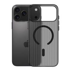 Anti-Slip Tile Stripe Frosted Semi-Transparent MagSafe Shockproof Case iPhone Air