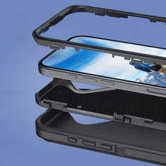 iPhone 6Plus/ 7Plus / 8Plus Drop Resistant Defender Tradies Hybrid Armor Heavy Duty Rugged Shockproof Tough Cover
