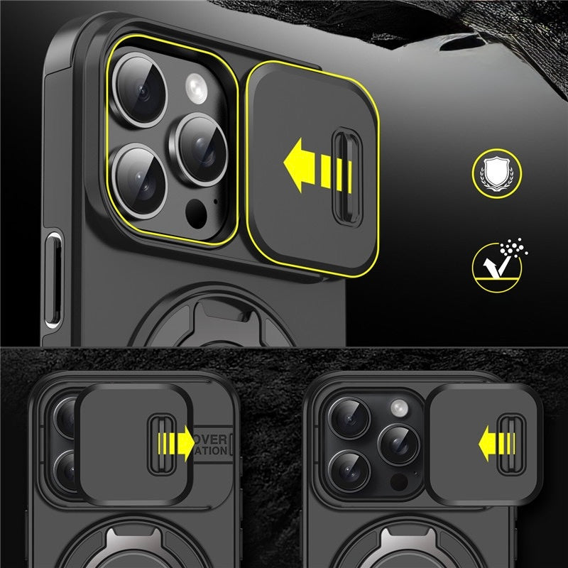 Lingke Case MagSafe Stand and Cam Cover iPhone 12 Pro Max