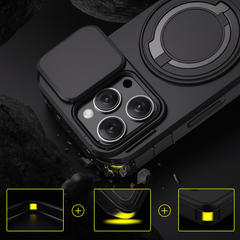 Lingke Case MagSafe Stand and Cam Cover iPhone 12 Pro Max