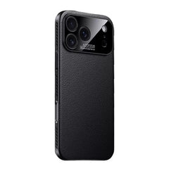 Luxury PU Leather Large Camera Window Ultra-Thin Heat Dissipation MagSafe Case iPhone Air