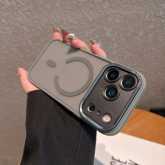 MagSafe Transparent Shockproof Case with Metal Camera Lens Frame & Precise Cutouts iPhone Air