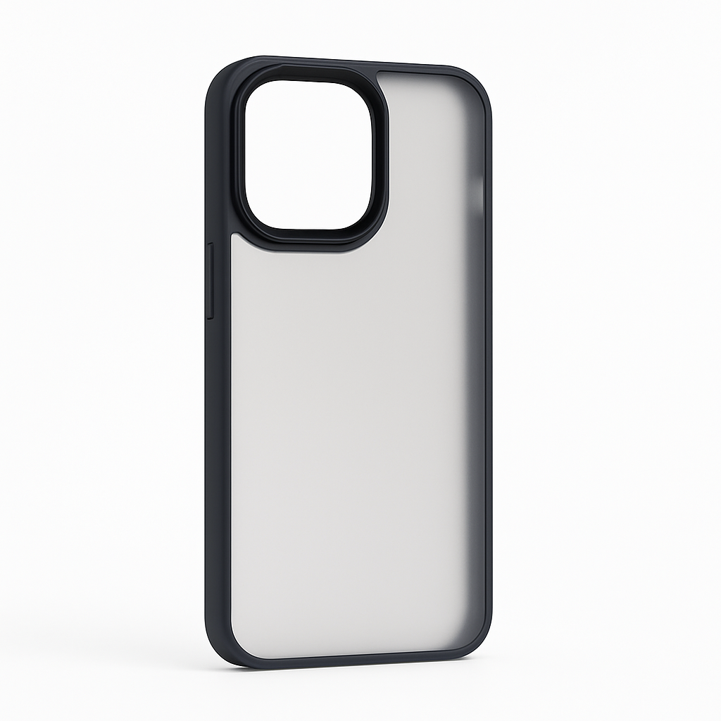 iPhone 14 Matte Skin friendly Shockproof Camera Protection PC TPU Case