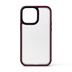 iPhone 15 Matte Skin friendly Shockproof Camera Protection PC TPU Case