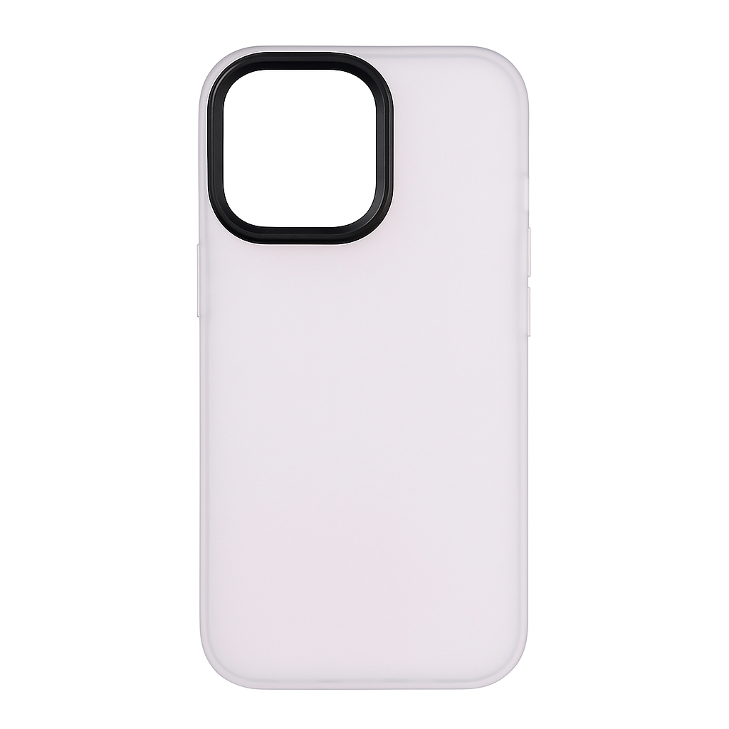 iPhone 14 Plus Matte Skin friendly Shockproof Camera Protection PC TPU Case
