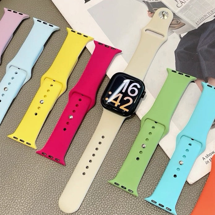 Silicone Straps Compatible with the Apple Watch 38/40/41MM
