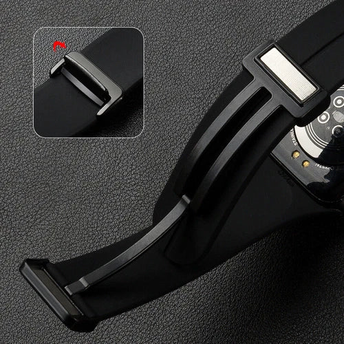 Folding Buckle Magnetic Strap for Apple Watch 42/44/45/49MM