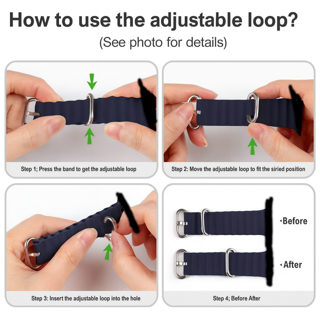 Ocean Strap For Apple Watch Band 38/40/41MM