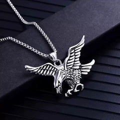 Flying Eagle Pendant Necklace