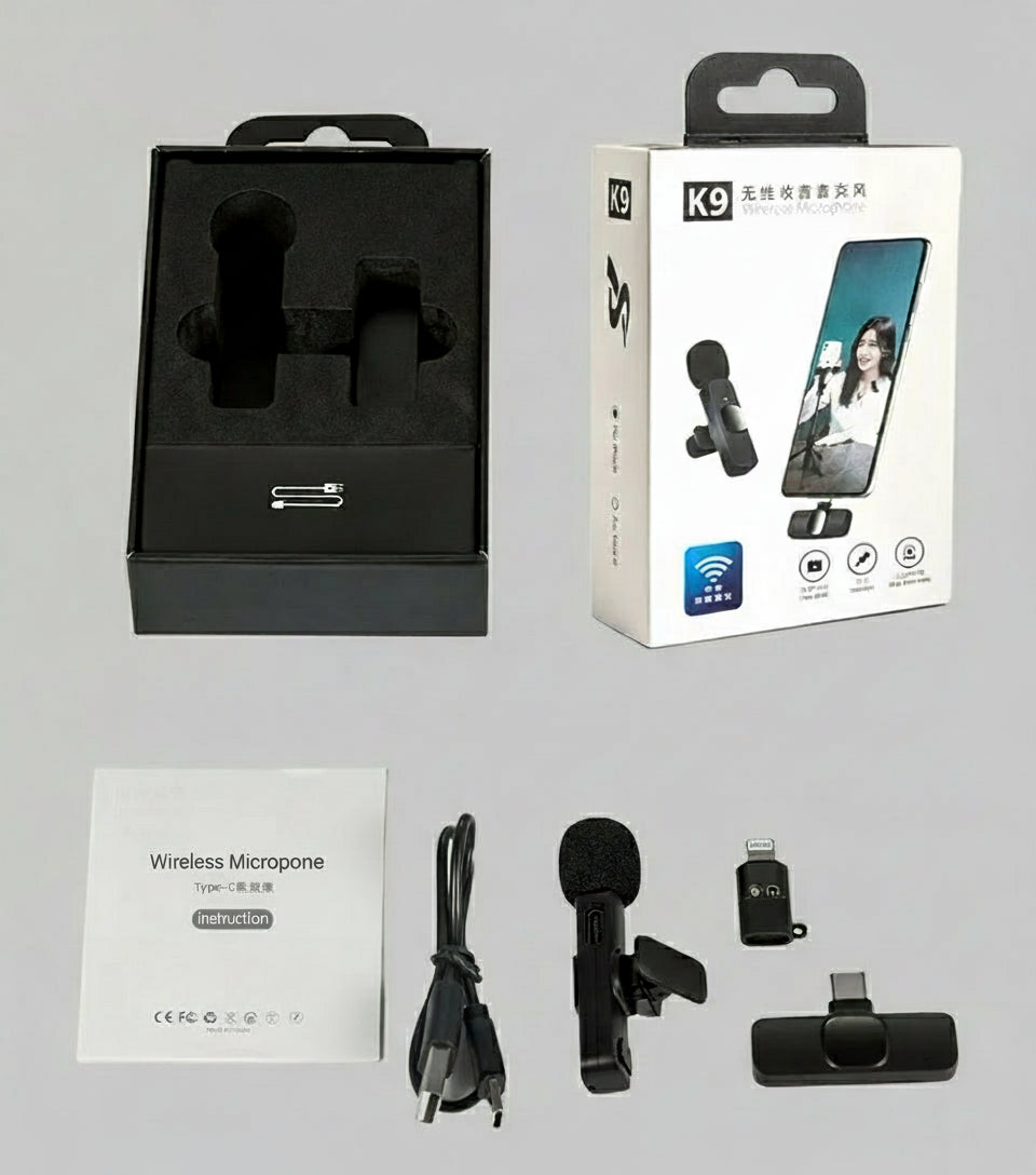 K9 UNIVERSAL WIRELESS-MICROPHONE