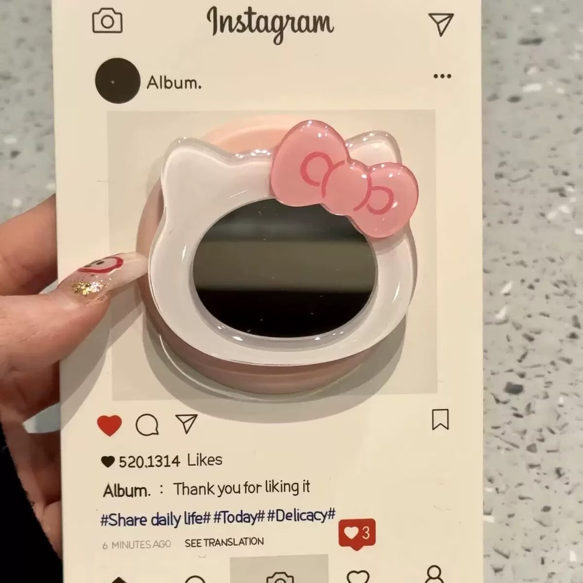 Cartoon Cute Cat Magnetic Holder for Mobile Phone Bracket Folding Portable Desktop Phone Holder