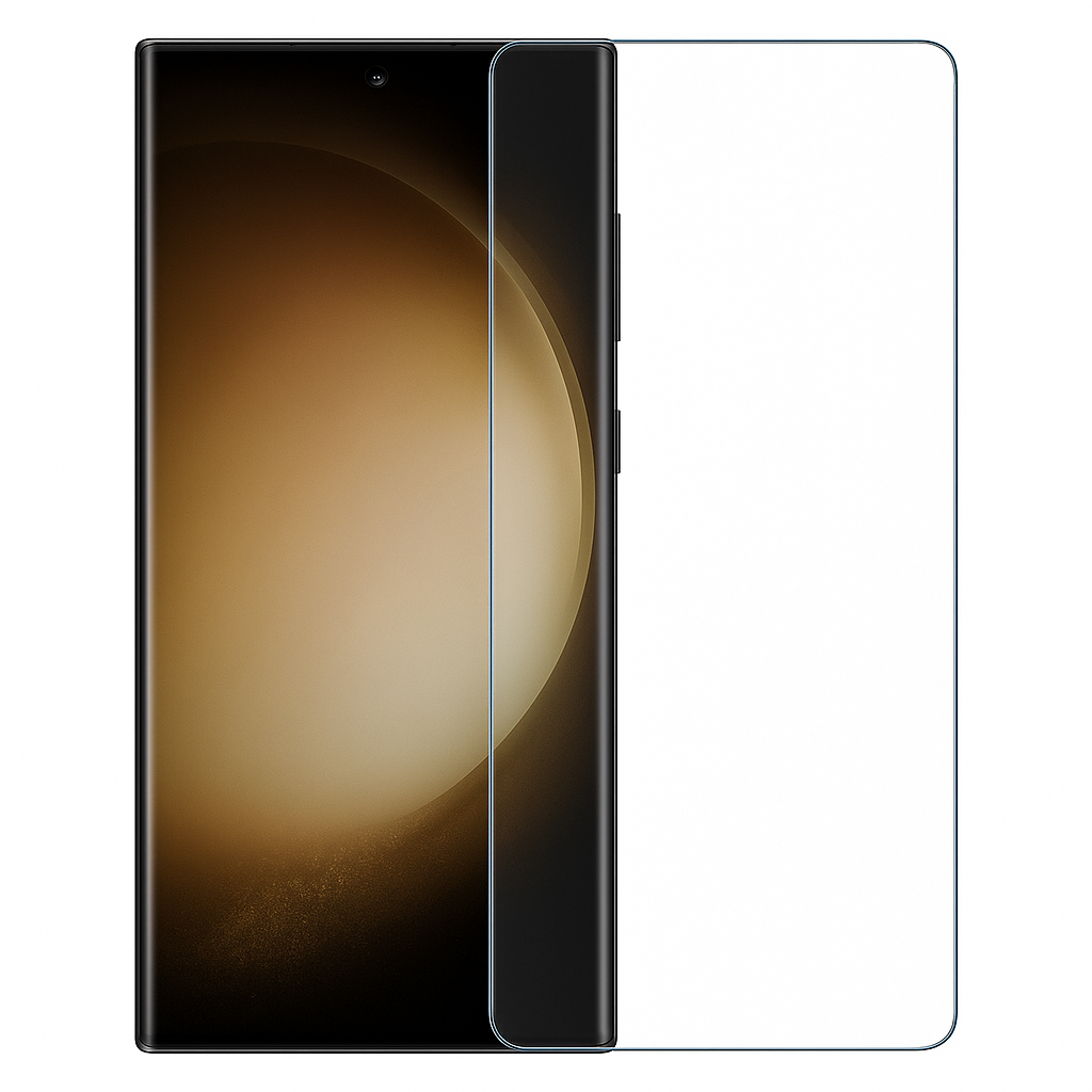 Samsung S series Full Screen HD Super Clear Tempered Glass Set Screen Protector