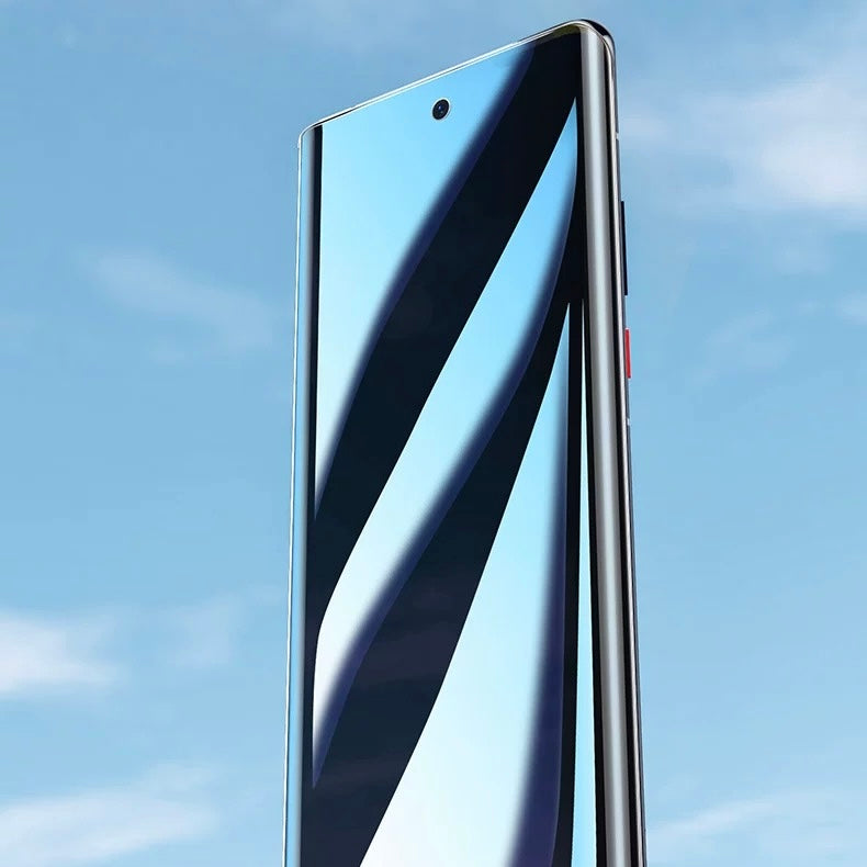 Samsung S series Full Screen HD Super Privacy Tempered Glass Set Screen Protector