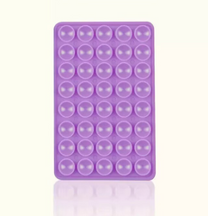 Double-Sided Silicone Suction Pad Pink